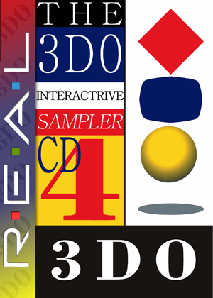 3DO Interactive Sampler CD 4 box art for 3DO